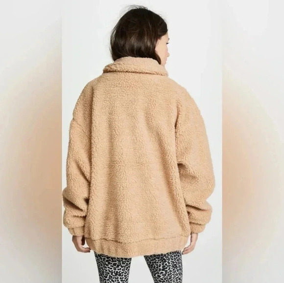 I.AM.GIA Neutral Pixie Oversized Full Zip Teddy Bear Bomber Jacket/Coat(XS/S) - Picture 3 of 12